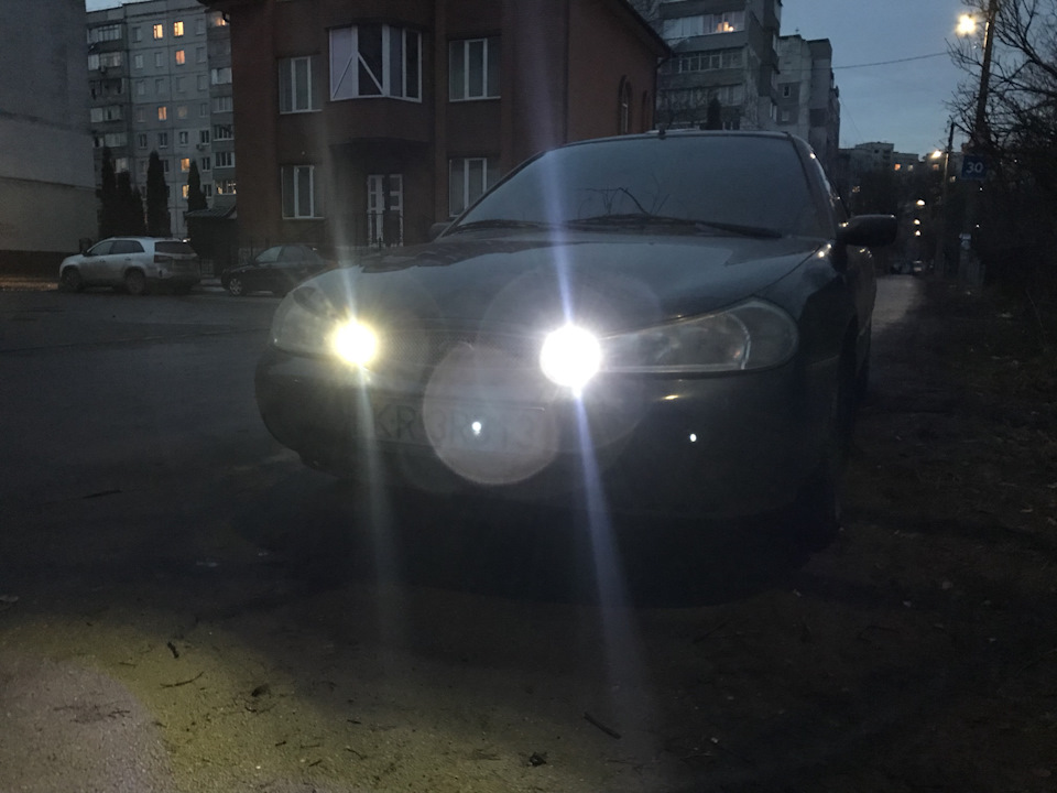 Установка ДХО (ходові вогні) Eagle eye+реле 2