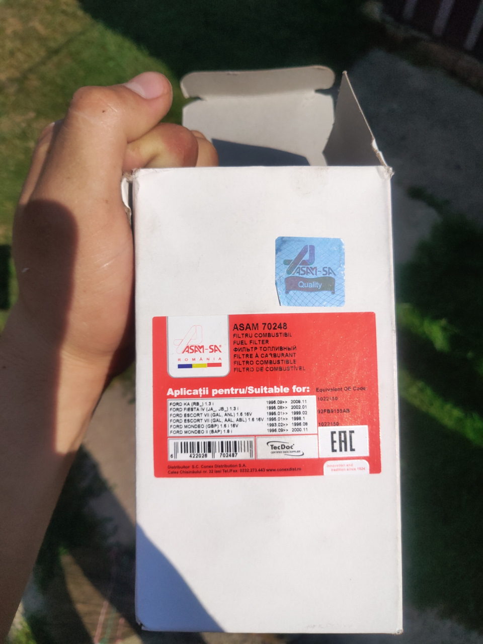 Заміна паливного фільтра 2