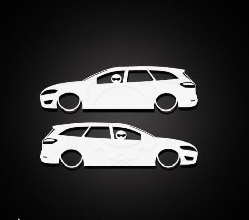 Наклейки Mondeo 4 3