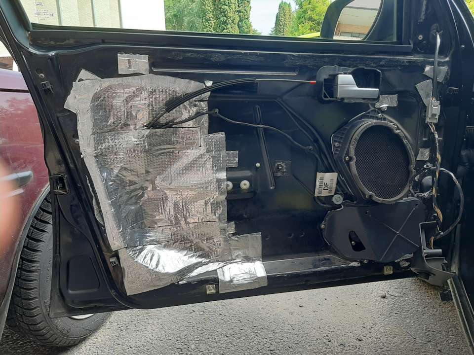 Продовження шумоізоляції дверей 1