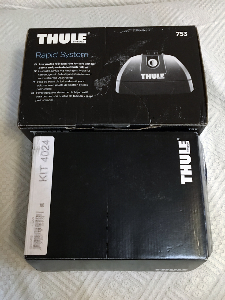 Автобагажник Thule - збираємо комплект 3