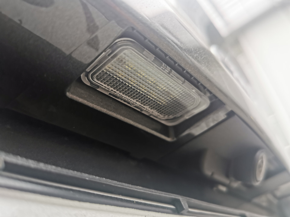 LED в зад Part. 2, плафони підсвічування номера 2