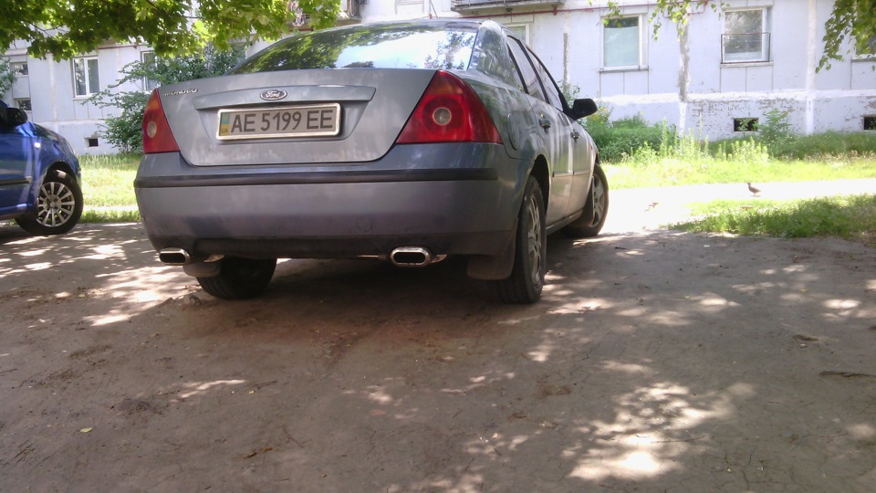 Вихлоп на дві труби))) 2