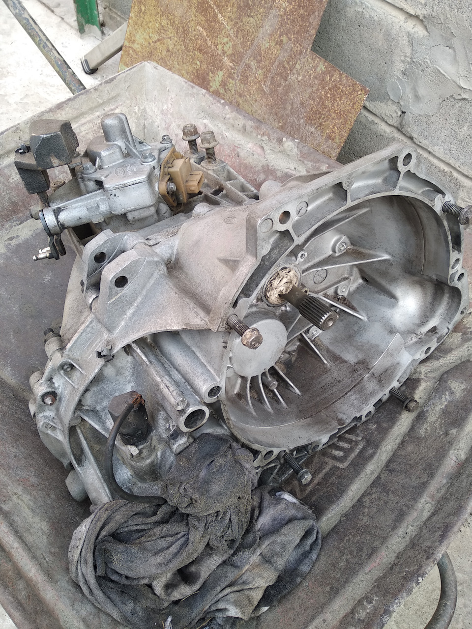 Помив і відпесочив кпп MTX-75 1