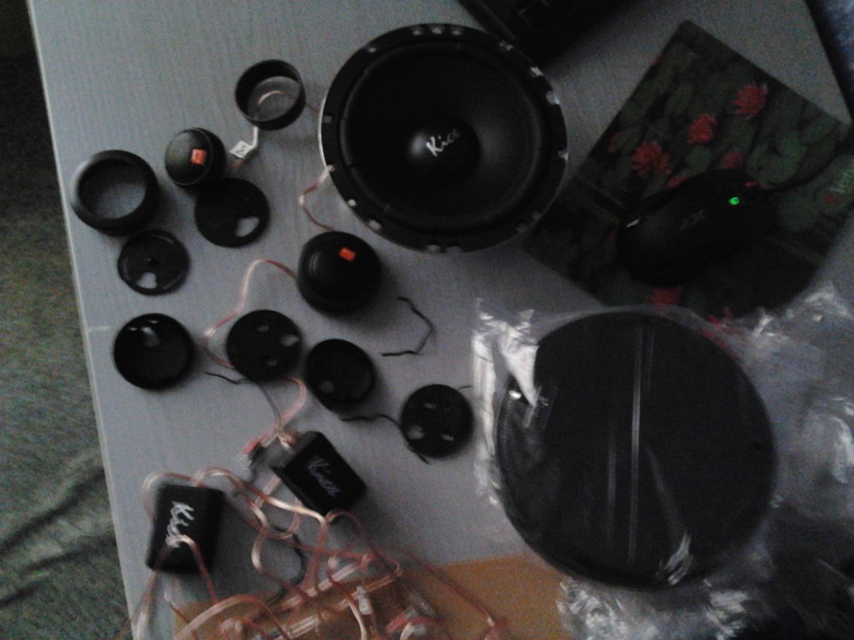 4х канальник Blaupunkt + компоненти Kicx + фари в оракалі 2