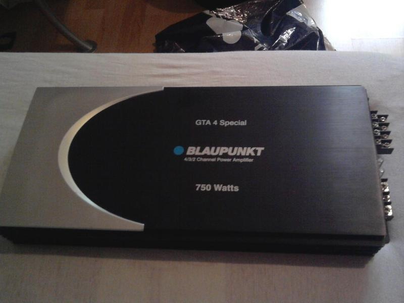4х канальник Blaupunkt + компоненти Kicx + фари в оракалі 1