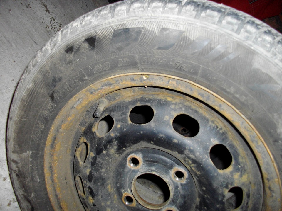 Всесезонка Matador 195/65/R14 + залізні диски Ford 4x108 4