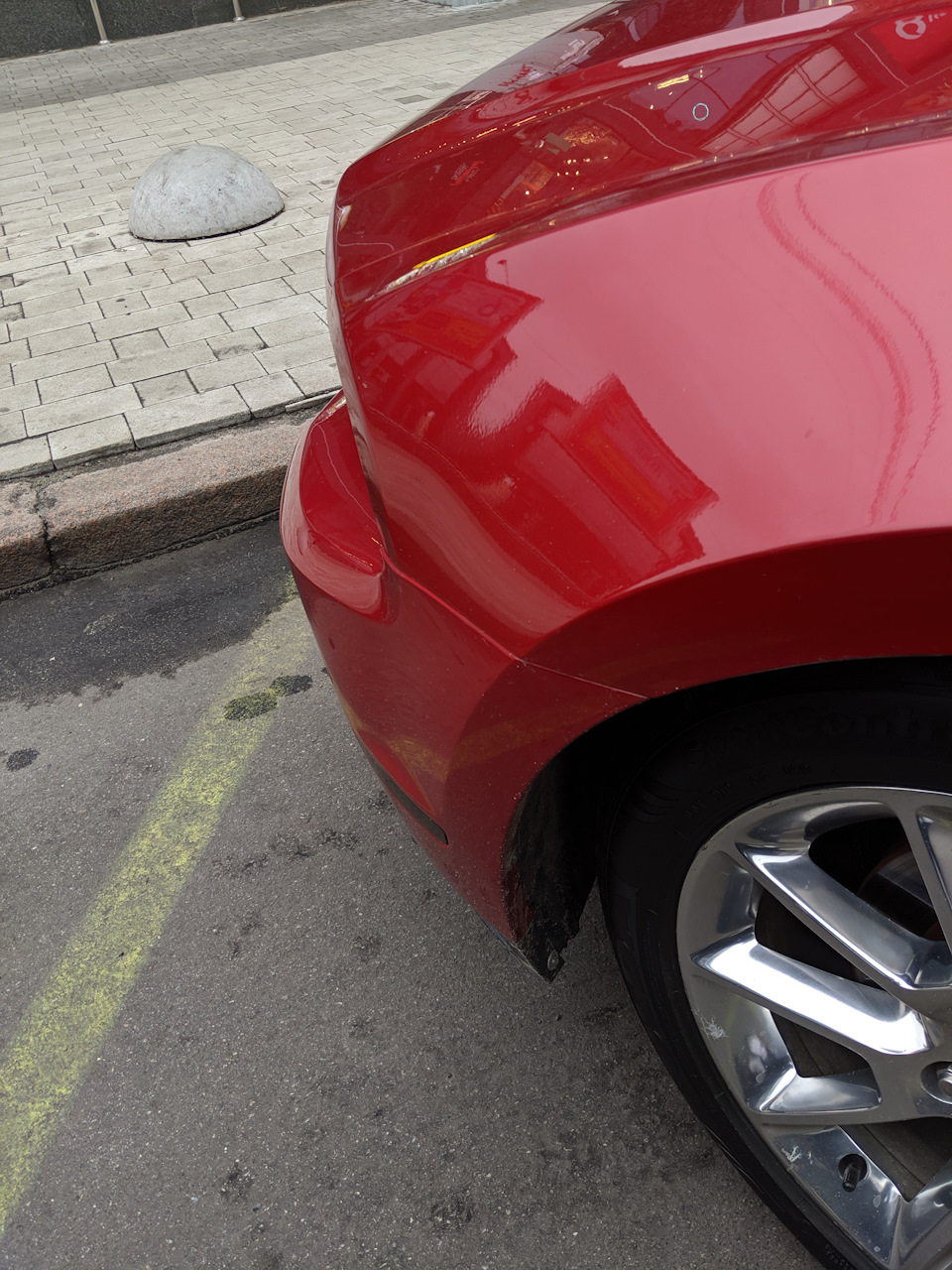Фарбування бампера після аварії 3