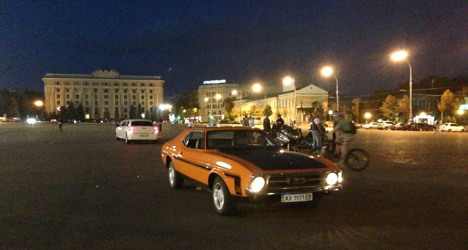 Mustang & nighttime & Kharkov 3