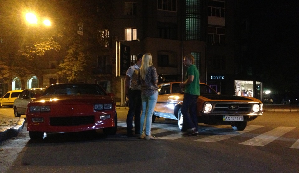 Mustang & nighttime & Kharkov 5