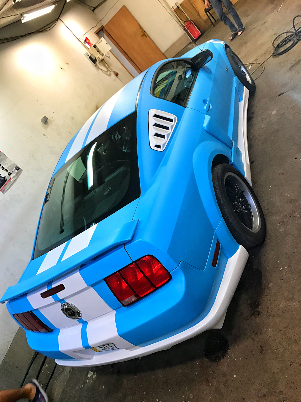 Ось воно щастя, sky blue mat 1