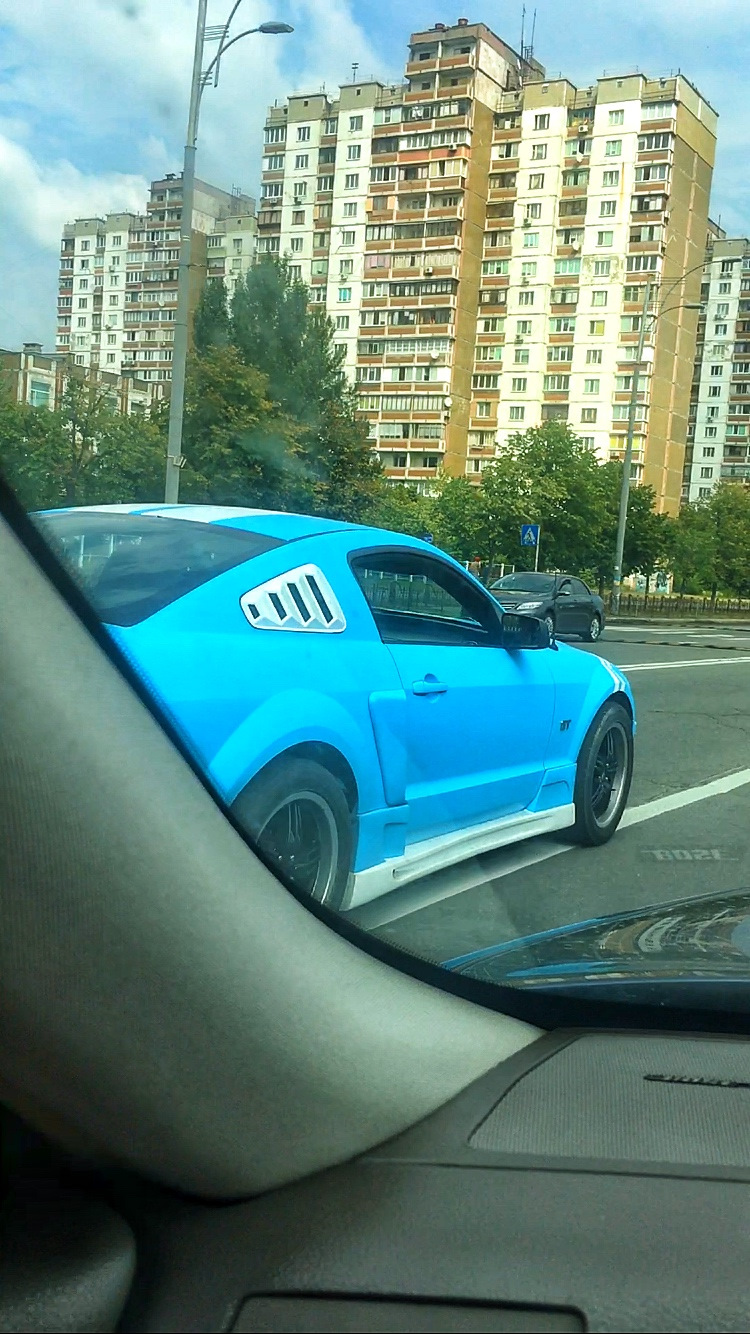 Ось воно щастя, sky blue mat 4
