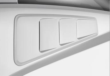 MMD Classic Quarter Window Louvers - Pre-Painted (10-14 All) 1