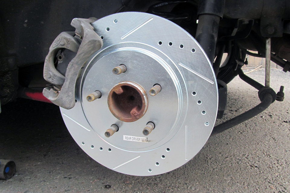 Задні гальма (PowerStop) 1