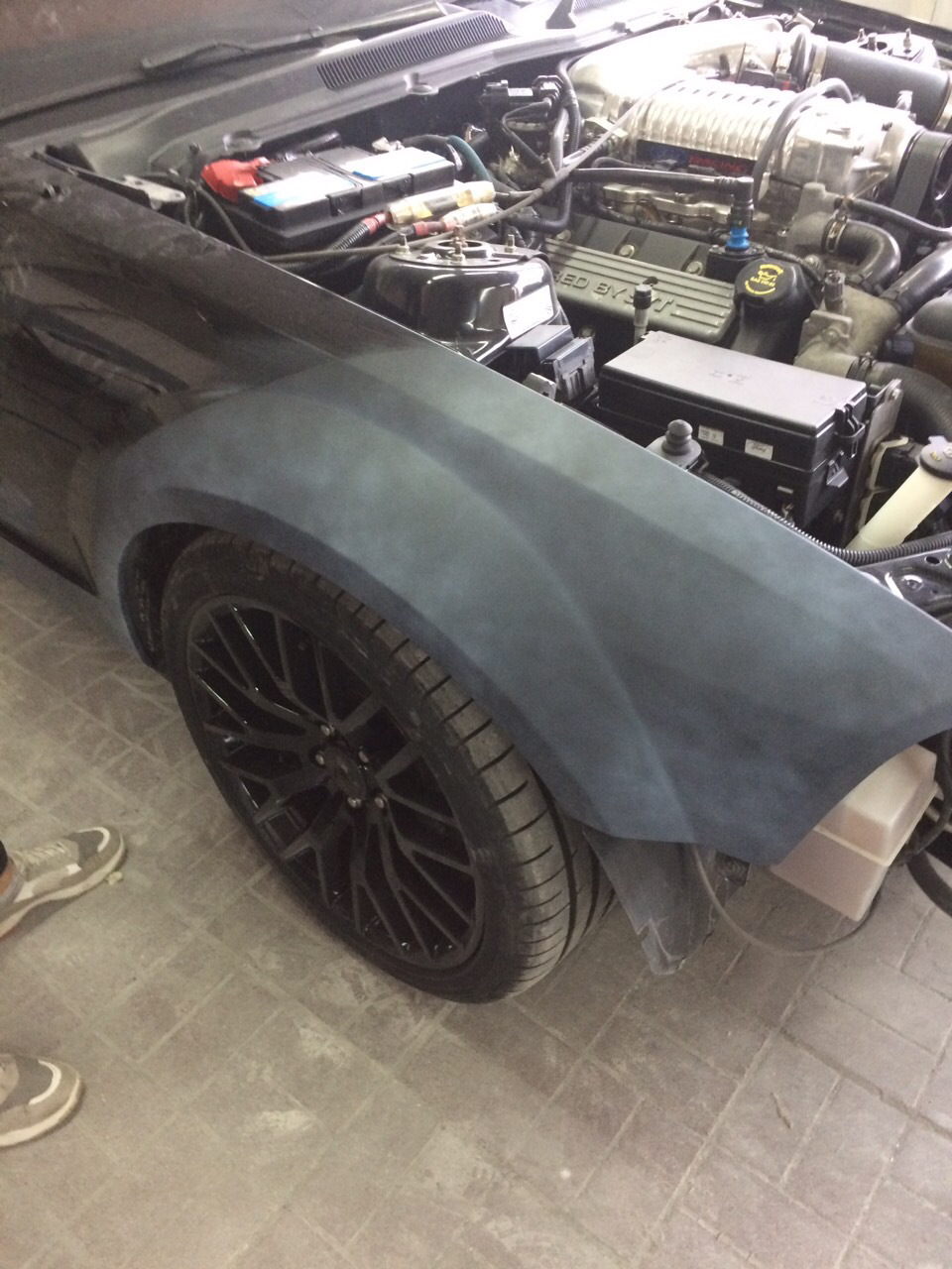 Підготовка кузова під плівку 3