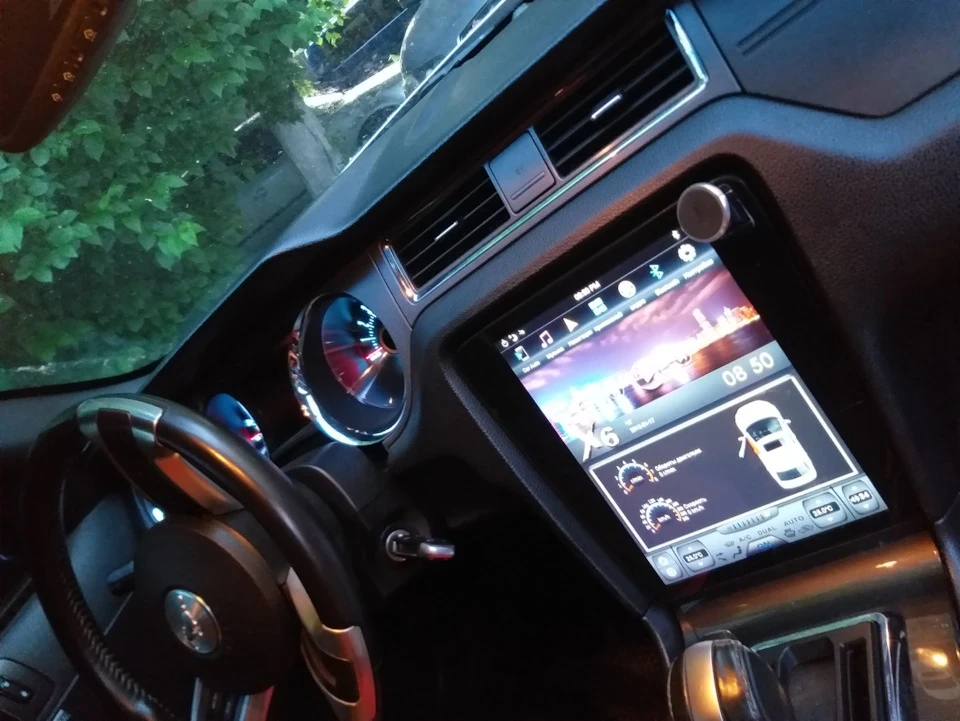 Магнітола Х6 tesla style