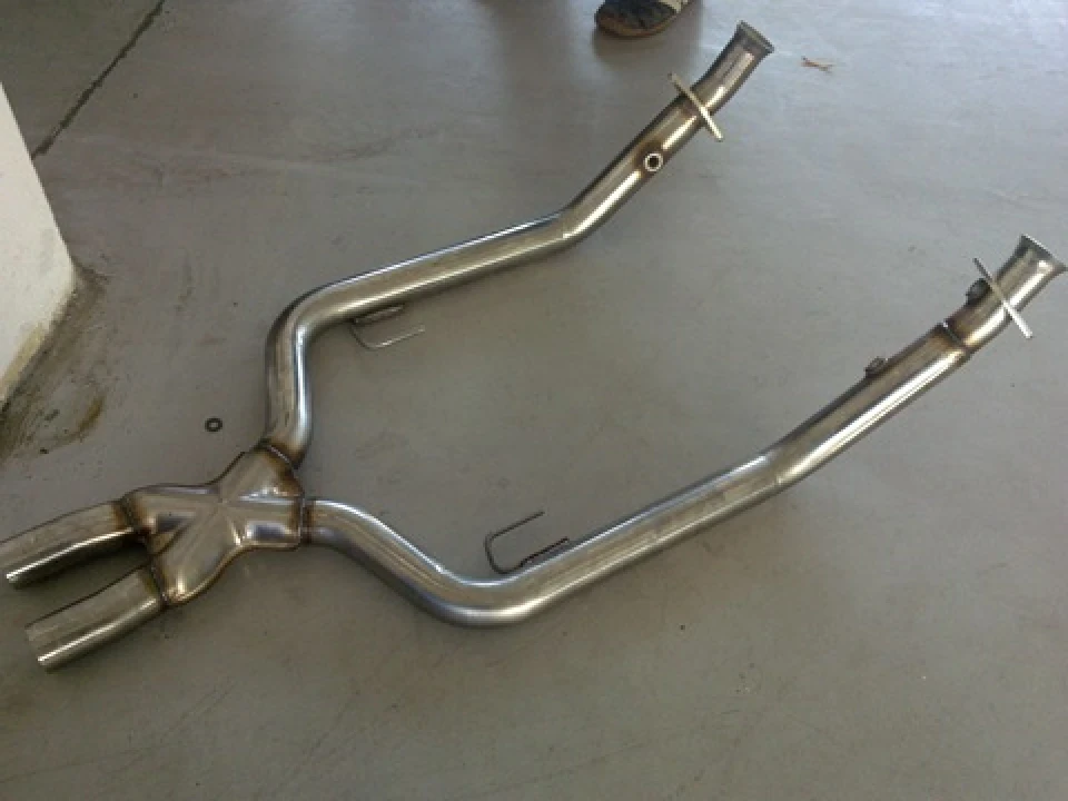 Вихлоп частина 1 (Mid-pipe)