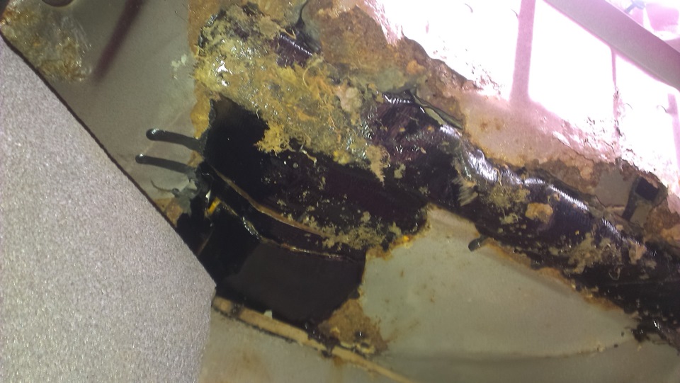 Вода в салоні та багажнику 5