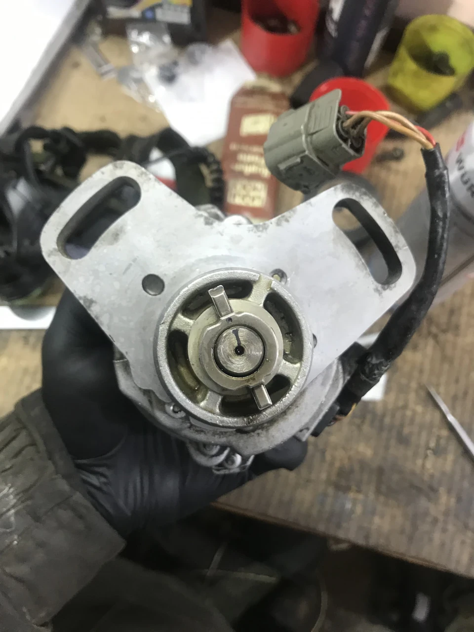 Заміна внутрішнього сальника розподільника запалювання 2.2 turbo