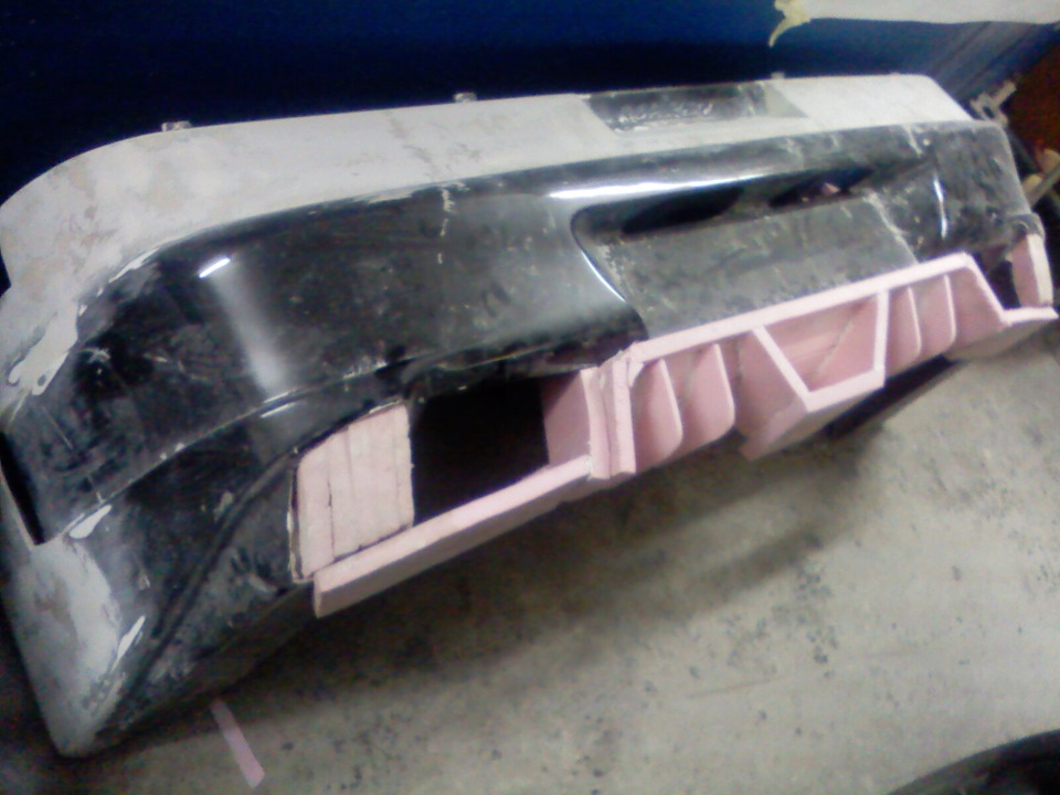 Задній бампер / спойлер / вихлоп ... Ford Probe TUNING 4