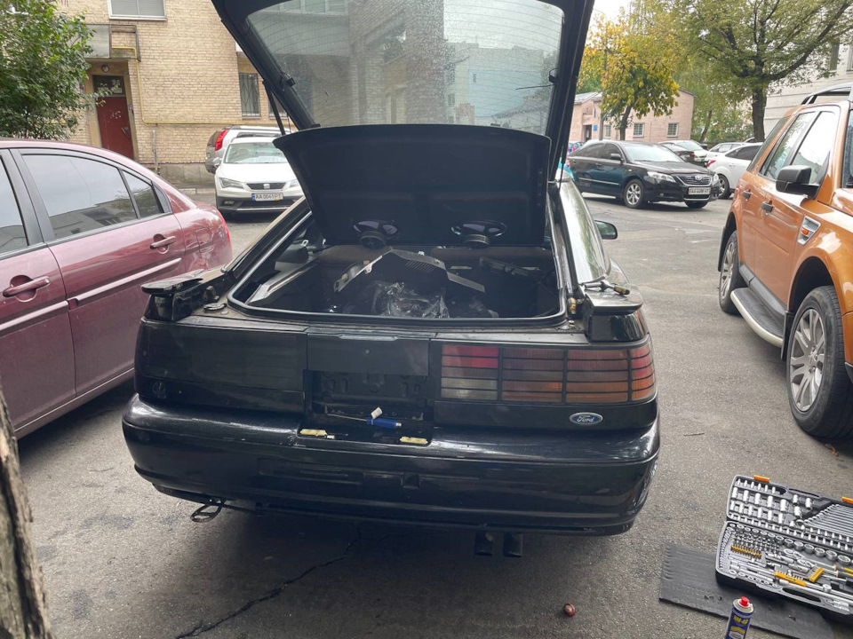 Заміна задніх стопів на ford probe 2.2 2