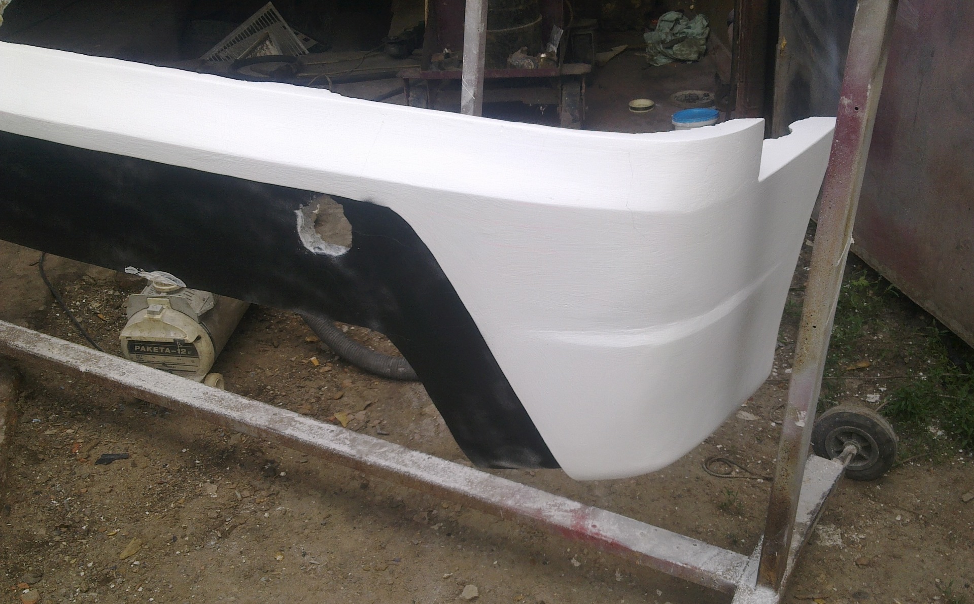 задний бампер 5