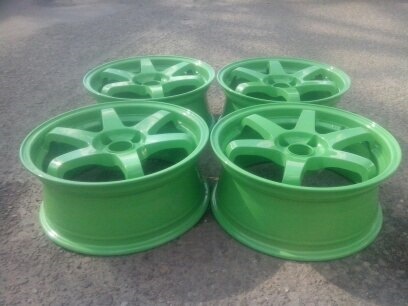 volk te37 takata green r17 4*108 j7 et28 2