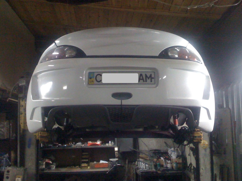 задній дифузор fiat abarth 500 2