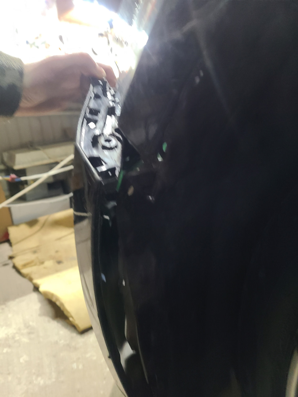 заміна протитуманки ford s-max 2013 4