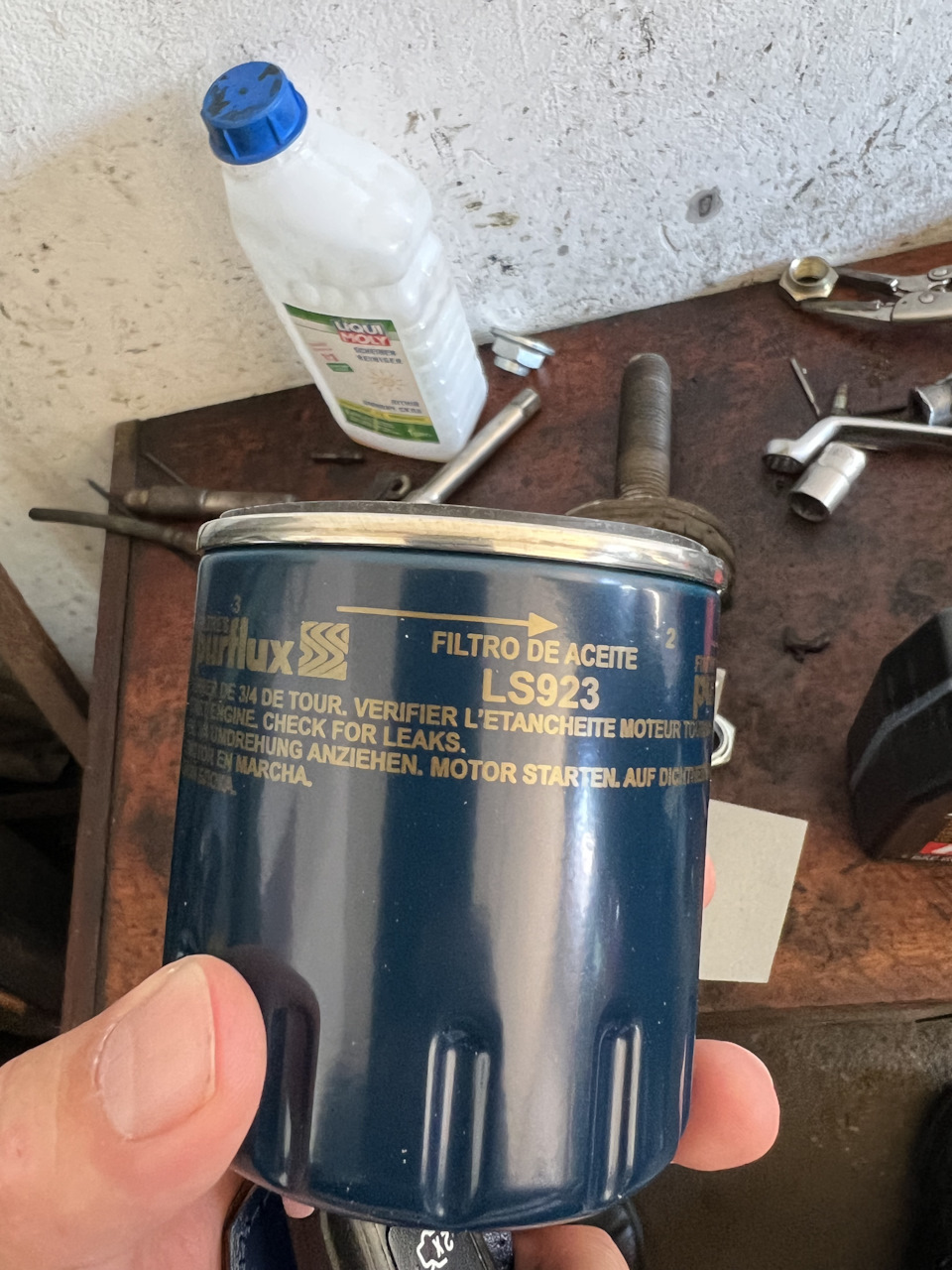 Заміна оливи двигуна, оливи та паливного фільтрів 2
