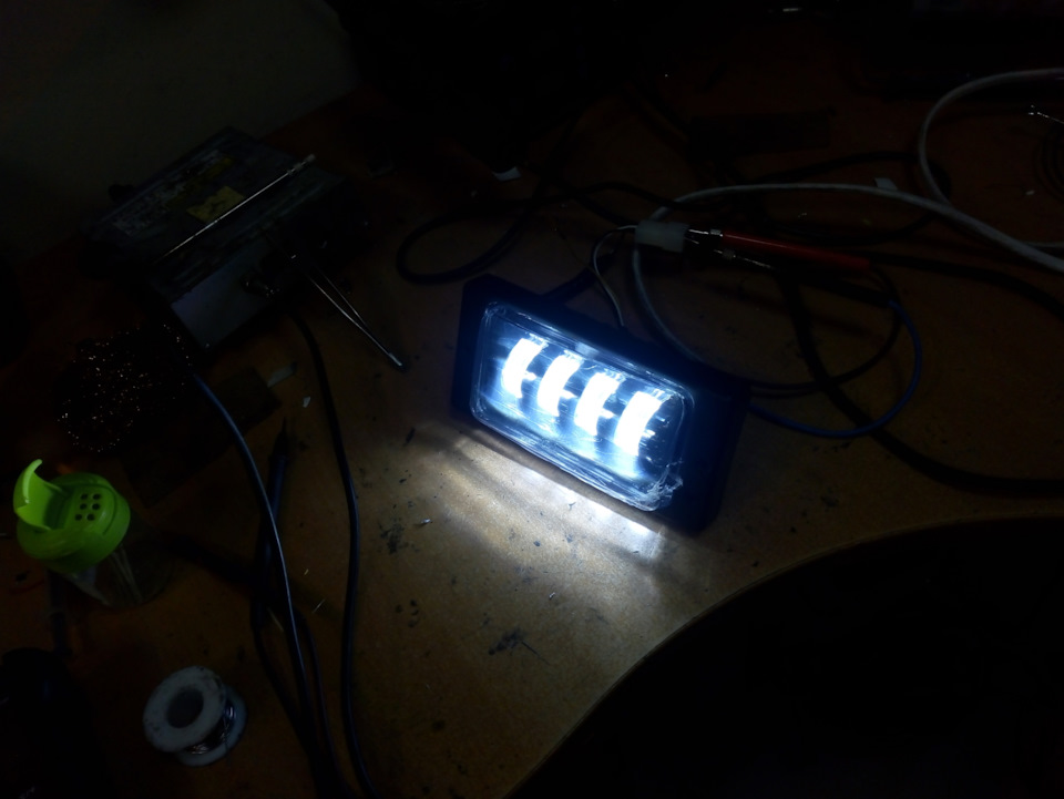 LED туманки двокольорові 3
