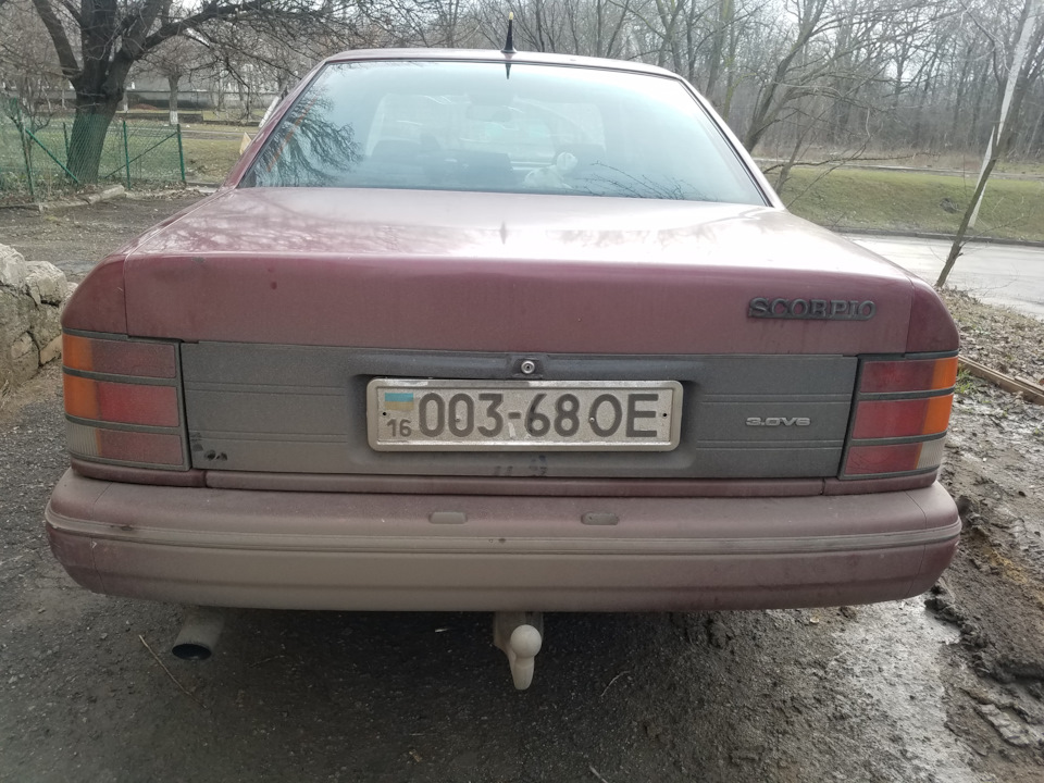 Барига пост Ford scorpio mk1 4
