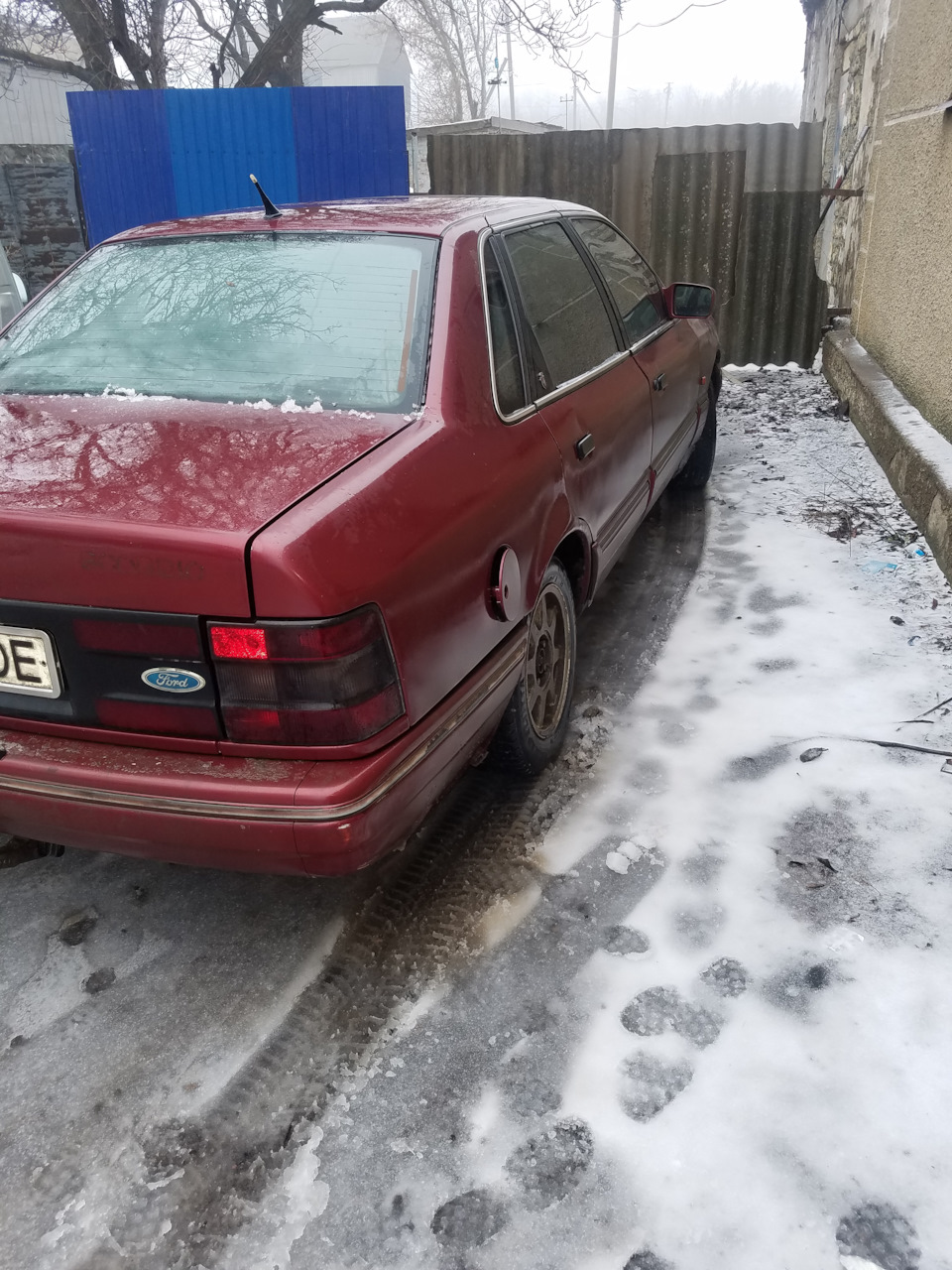 Встановив перехідні стопи та бленду ford scorpio 1