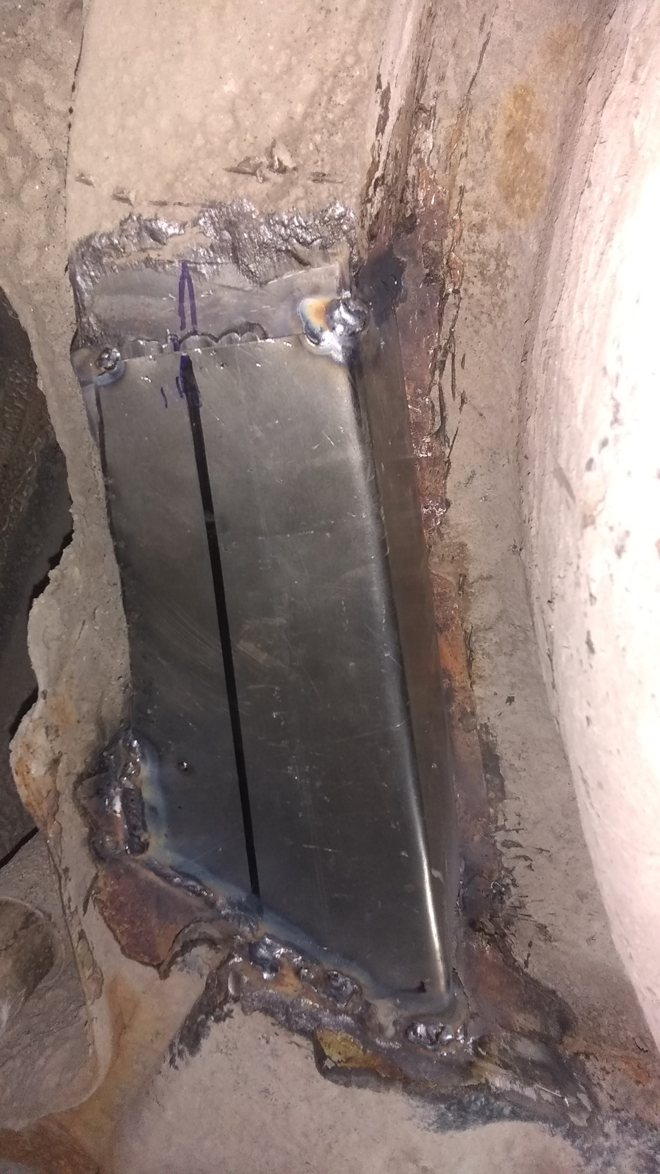 Зварювання ланжерону 1