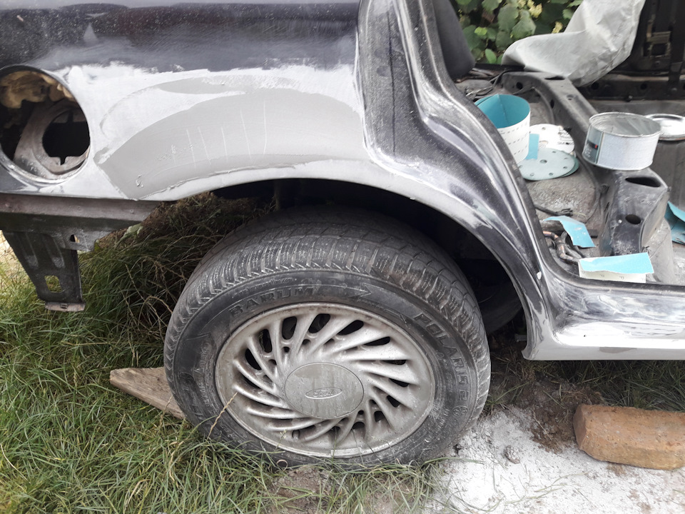 Підготовка до фарбування. 2