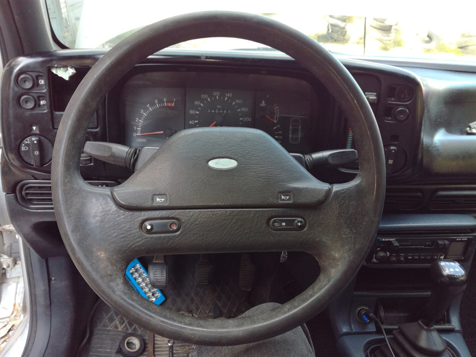 Заміна рульової колонки (Ghia) 1
