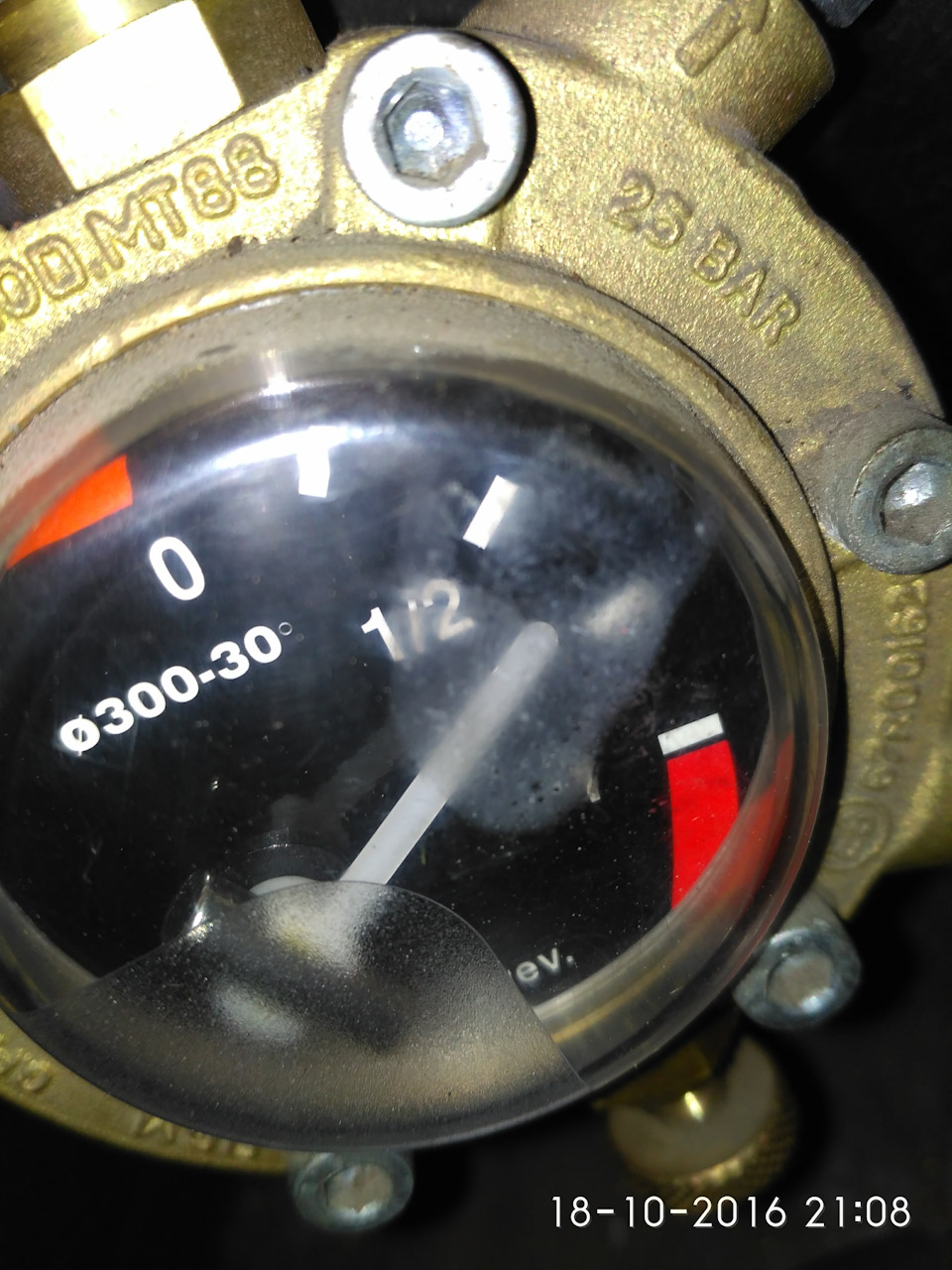 Витрата ГАЗу на DOHC 8v ГБО2 (Tomasetto AT-07 140HP) 1