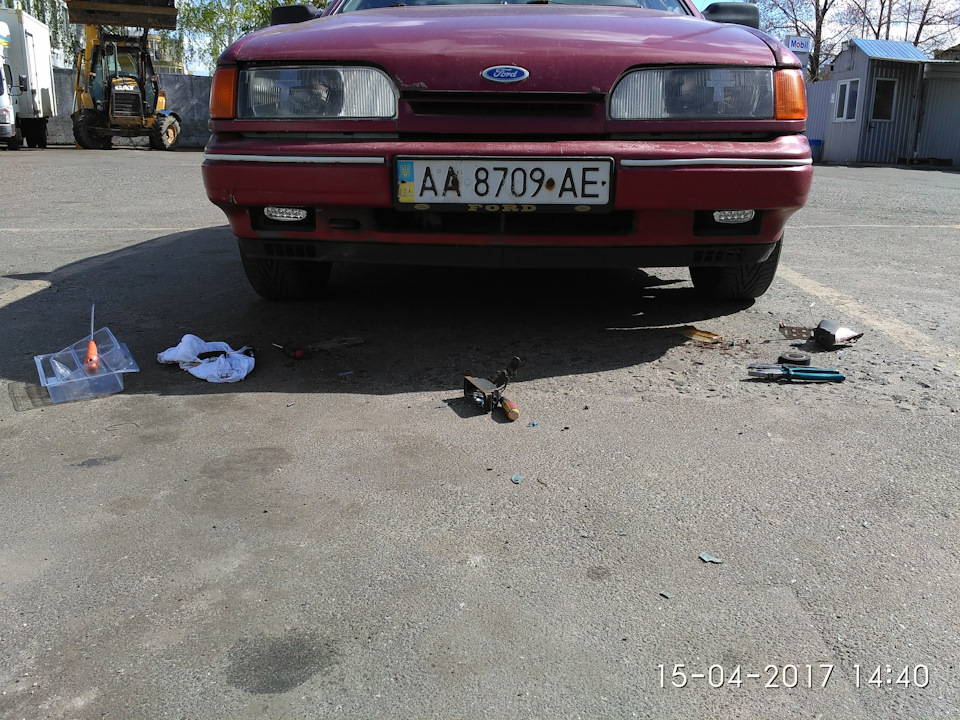 Встановлення ДХО замість ПТФ. 1