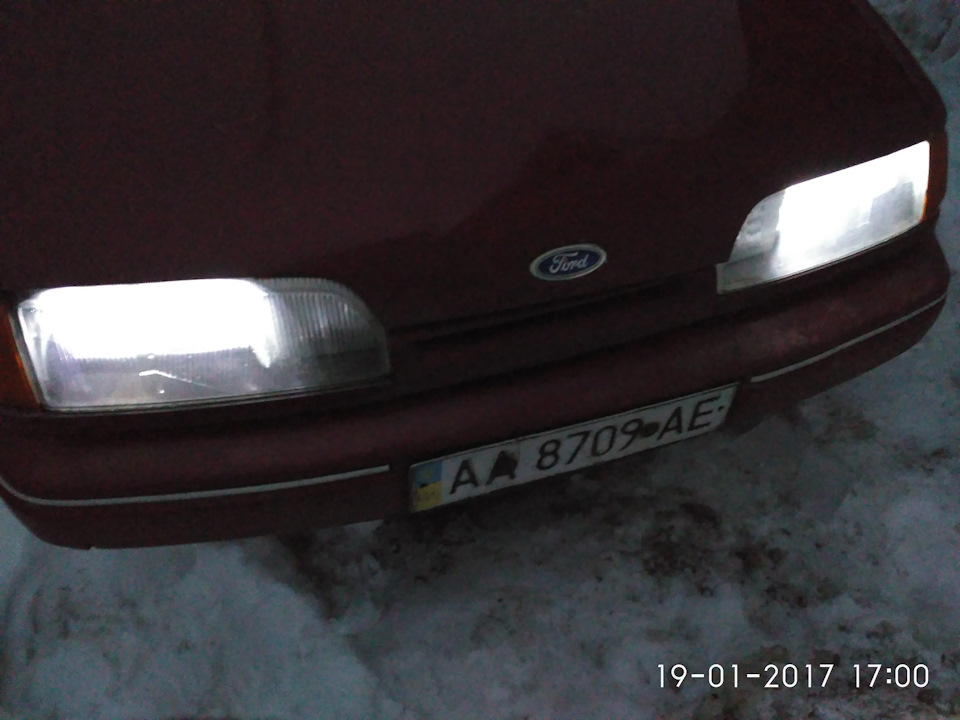 Заміна діодів у передніх габаритах + встановлення діодів на підсвічування номера. 5