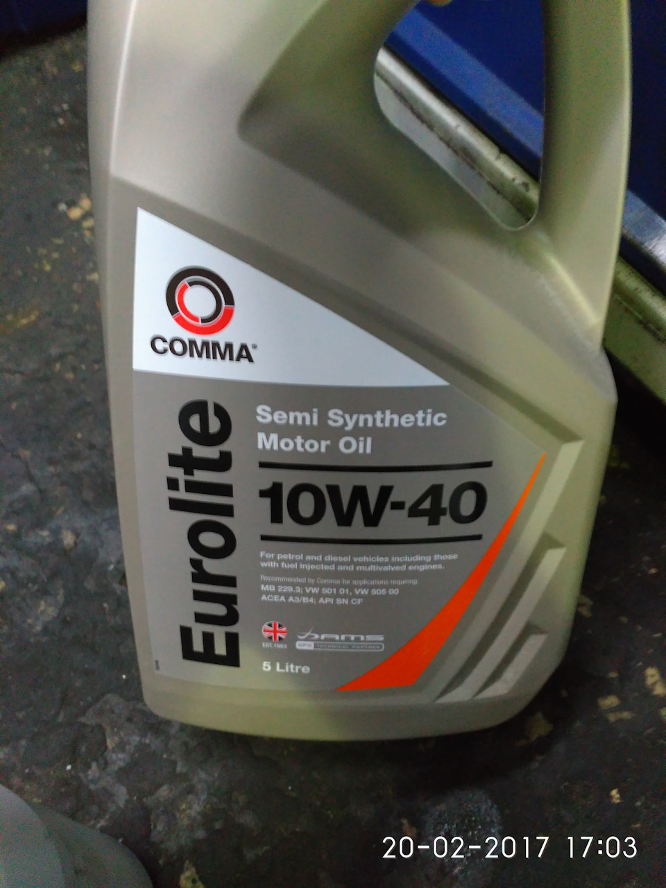 Заміна помпи+переходимо на 10w40 Comma Eurolite. 1
