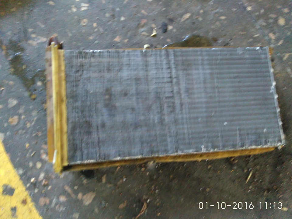 Заміна радіатора печі. 4