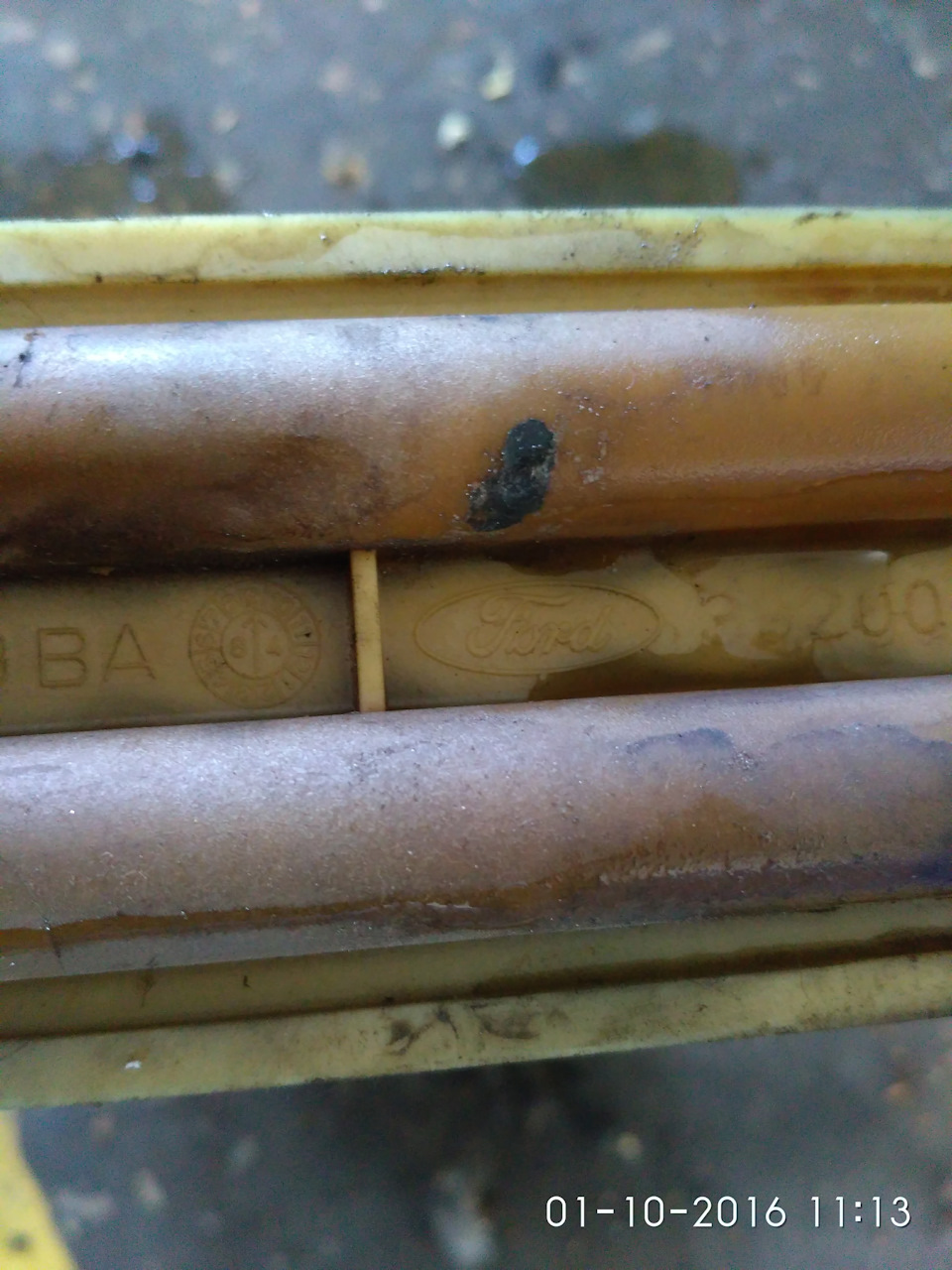 Заміна радіатора печі. 5