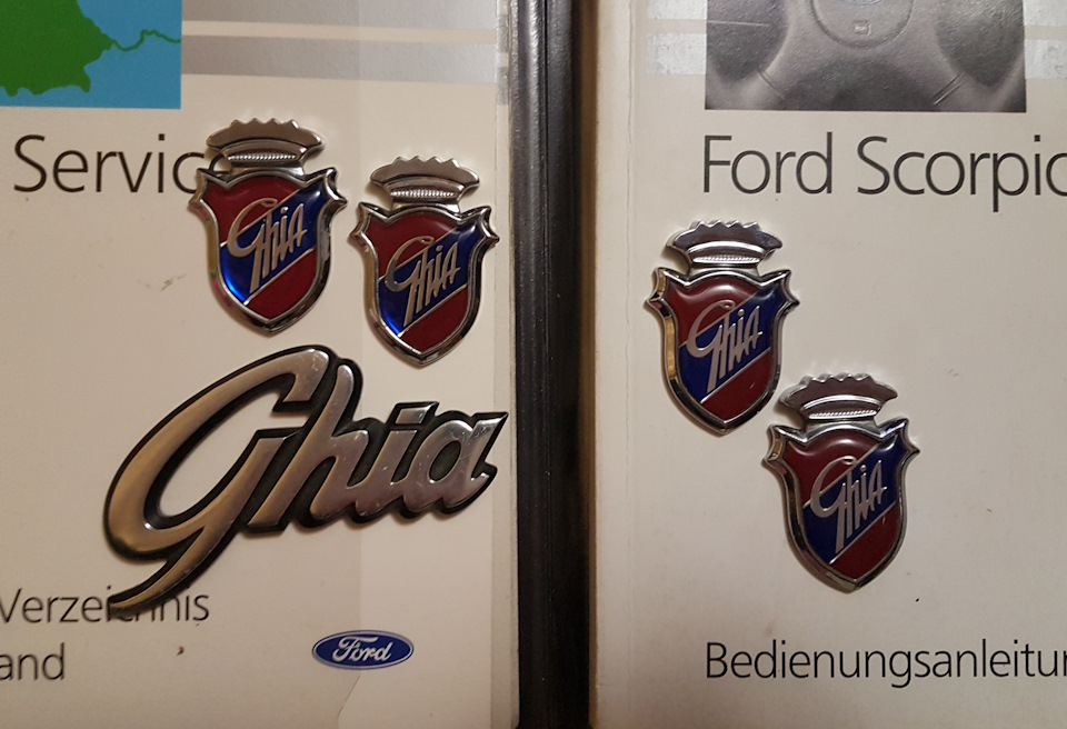 Шильдики Ghia 2