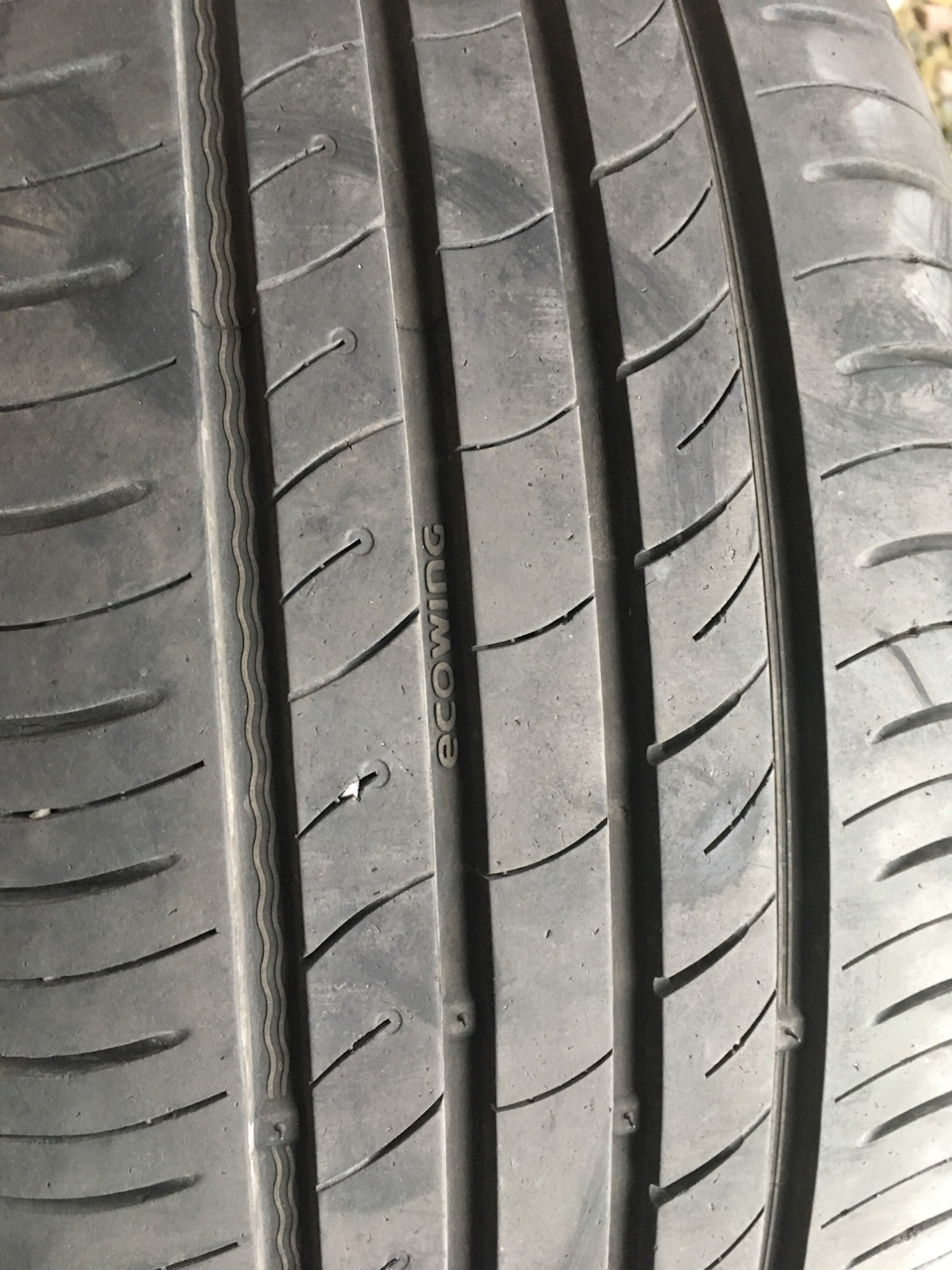 Купив гуму. Kumho EcoWing. 4
