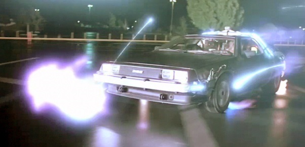 When this baby hits 88 miles per hour you're gonna see some serious shit 1