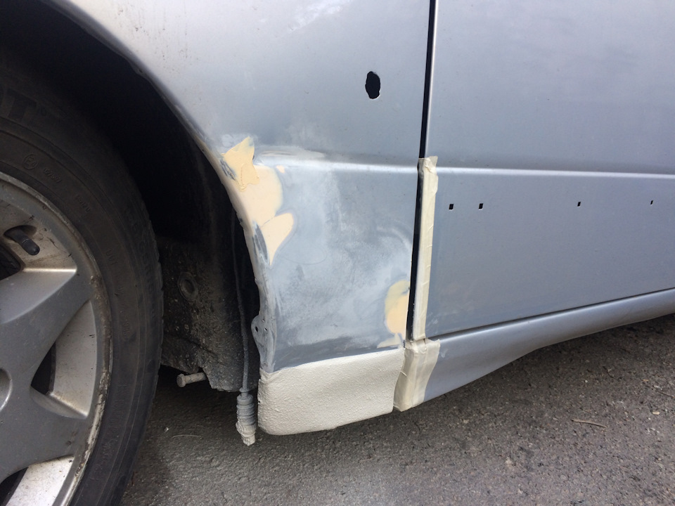 Усуваємо недоліки по кузову. 2
