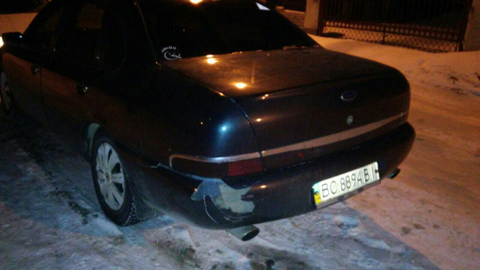 Дтп за участю п'яного сусіда і мого скорпа 2
