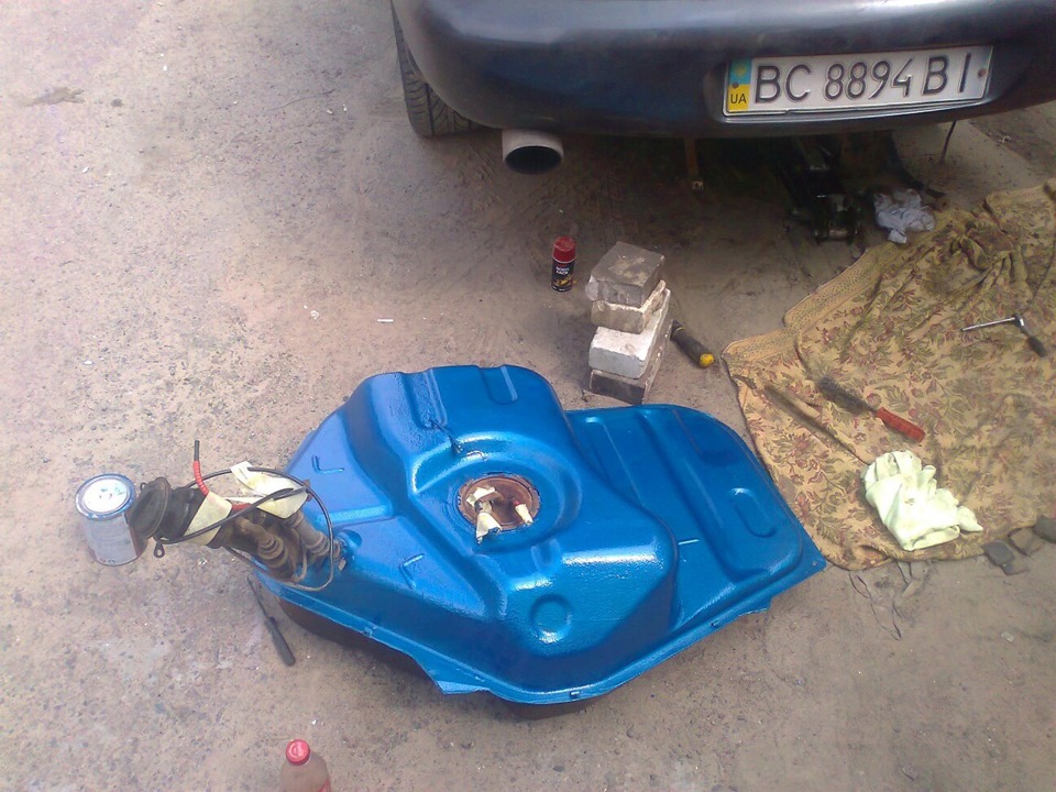 Протерся паливний бак 3