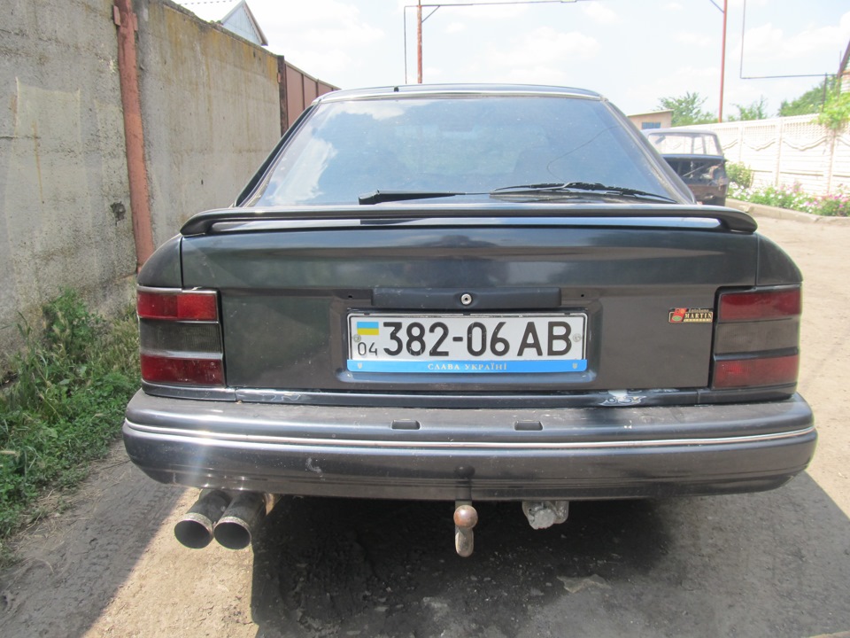 Спойлер із BMW E36 5