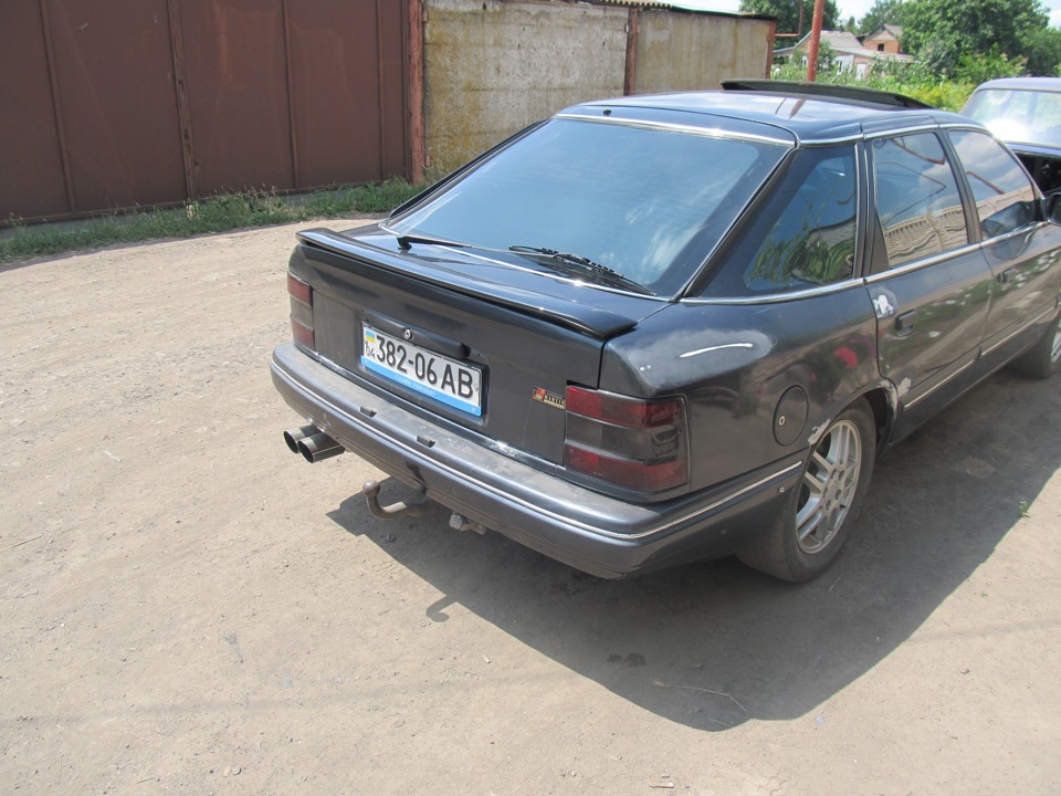 Спойлер із BMW E36 2